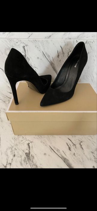 Pantofi cu toc din piele Gino Rossi 38