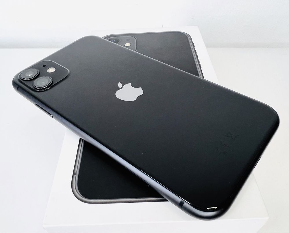 Apple iPhone 11 64GB Black 100% Батерия! Гаранция!