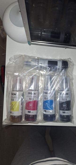 Cerneala Epson 103 Original EcoTank,5buc x 65ml, sigilate - noi