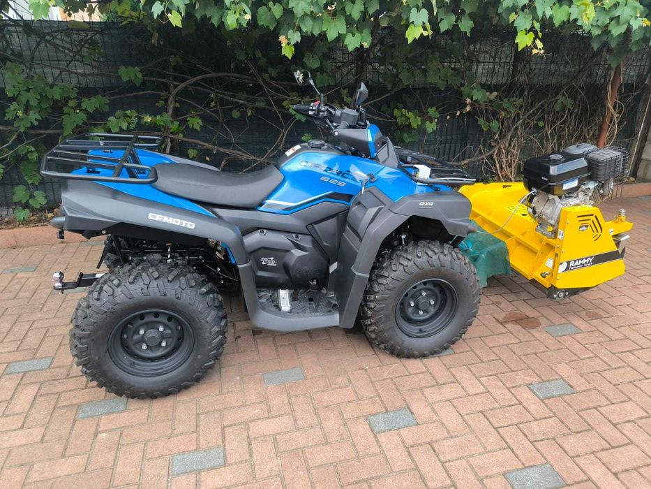ATV CF MOTO 600S T3B 2024, dotat cu mulcher Rammy 120