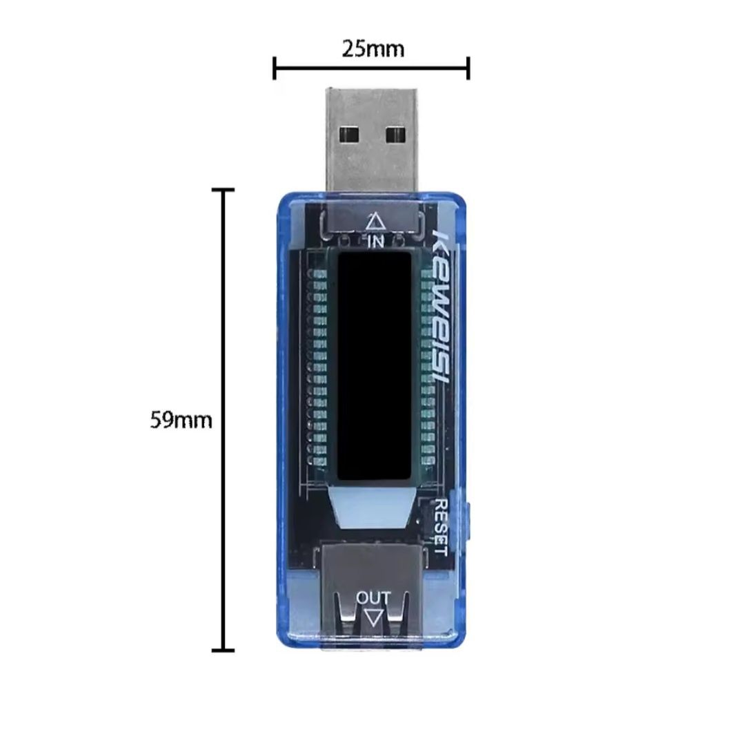 USB индикатор за зареждане и захранване  на устройства