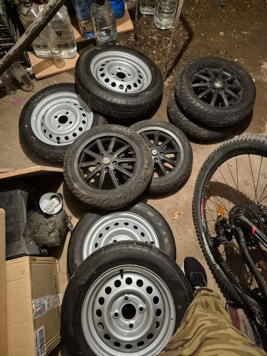 Roți remorcă 750 kg noi si second-hand