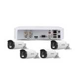 Sistem supraveghere Hikvision AcuSense ColorVu 4 camere,5 MP,color 40m