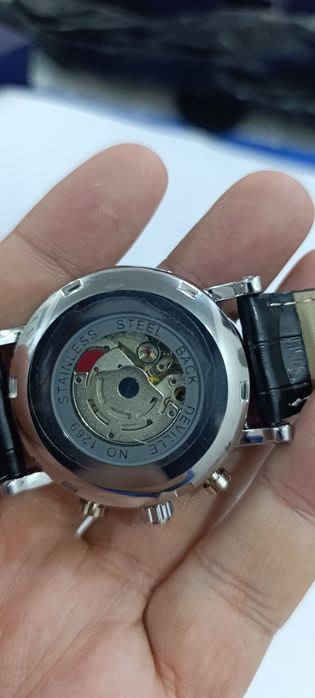 Мужские часы Бренд PATEK PHILIPPE автоподзавод кожаные ре