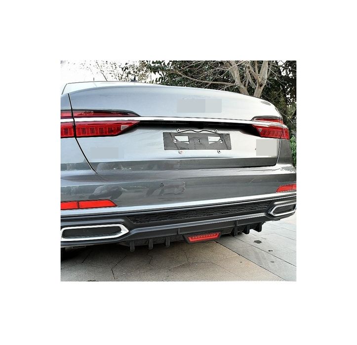 Difuzor de bara universal culoare Negru Lucios cu lampa LED Rosie