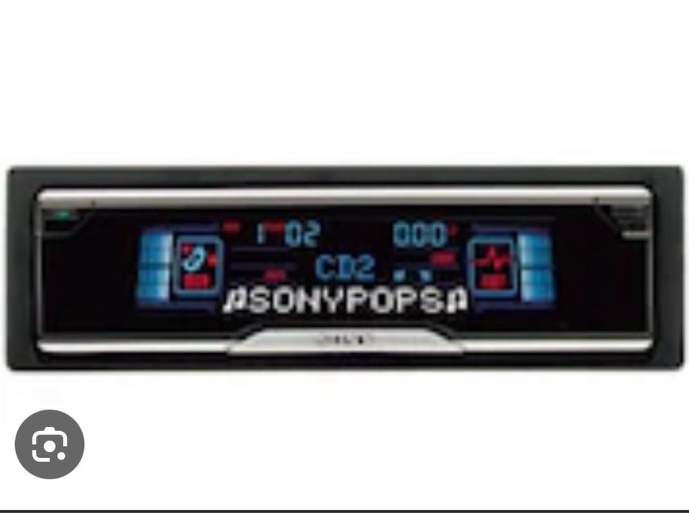 CD player auto Sony CDX CA 850 Color Black panel -adapt BT Usb