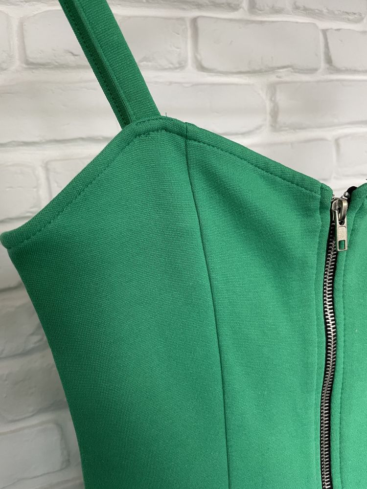 Зелена рокля от H&M, размер 34
