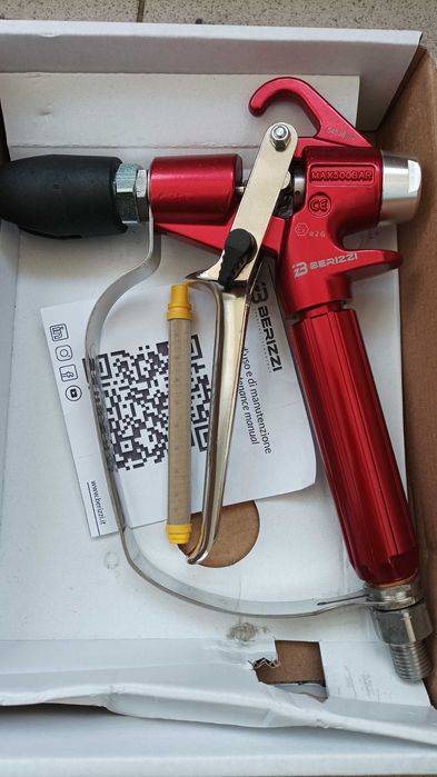 Безвъздушен  Бояджийски Пистолет    B 500 BERIZZI - 500 BAR РЪЧЕН