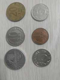 Monede vechi 5,10,15,25 bani ; 1,5,10,20,500 lei