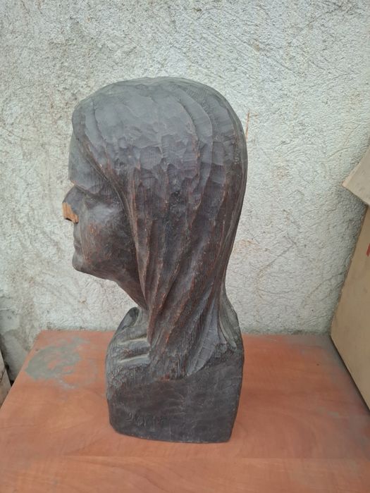 Statueta lemn busst