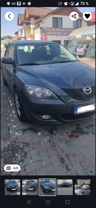 hyundai  i30, 1.4 benzina , 2013 și Mazda 3 1.6 benzina, din 2006