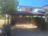 Pavilion gradina metalic