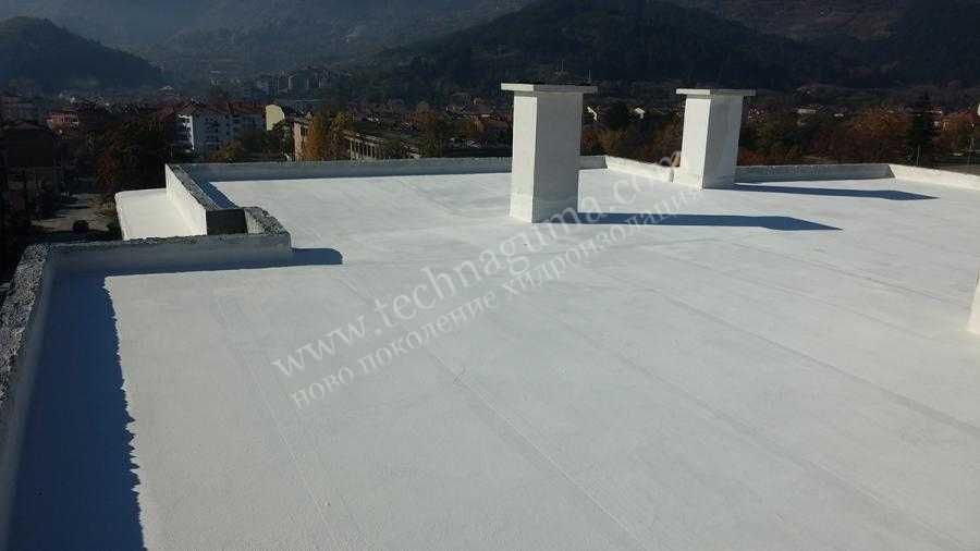 Течна хидроизолация за покриви,тераси,бани,гаражи -Hydroflex-Universal