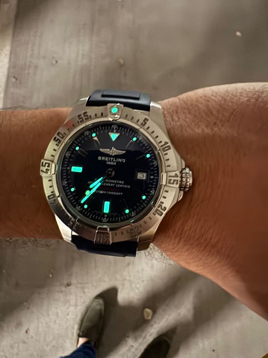 Breitling Avenger Seawolf 45mm A17330 ТОП Пълен комплект.