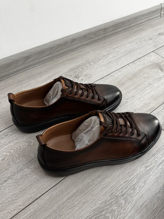 Pantofi Barbati Piele Casual Maro IL PASSO