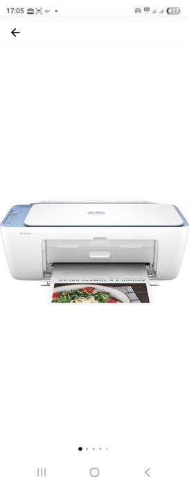 Multifunctional WIRELES inkjet color HP DeskJet 2822e All-in-One