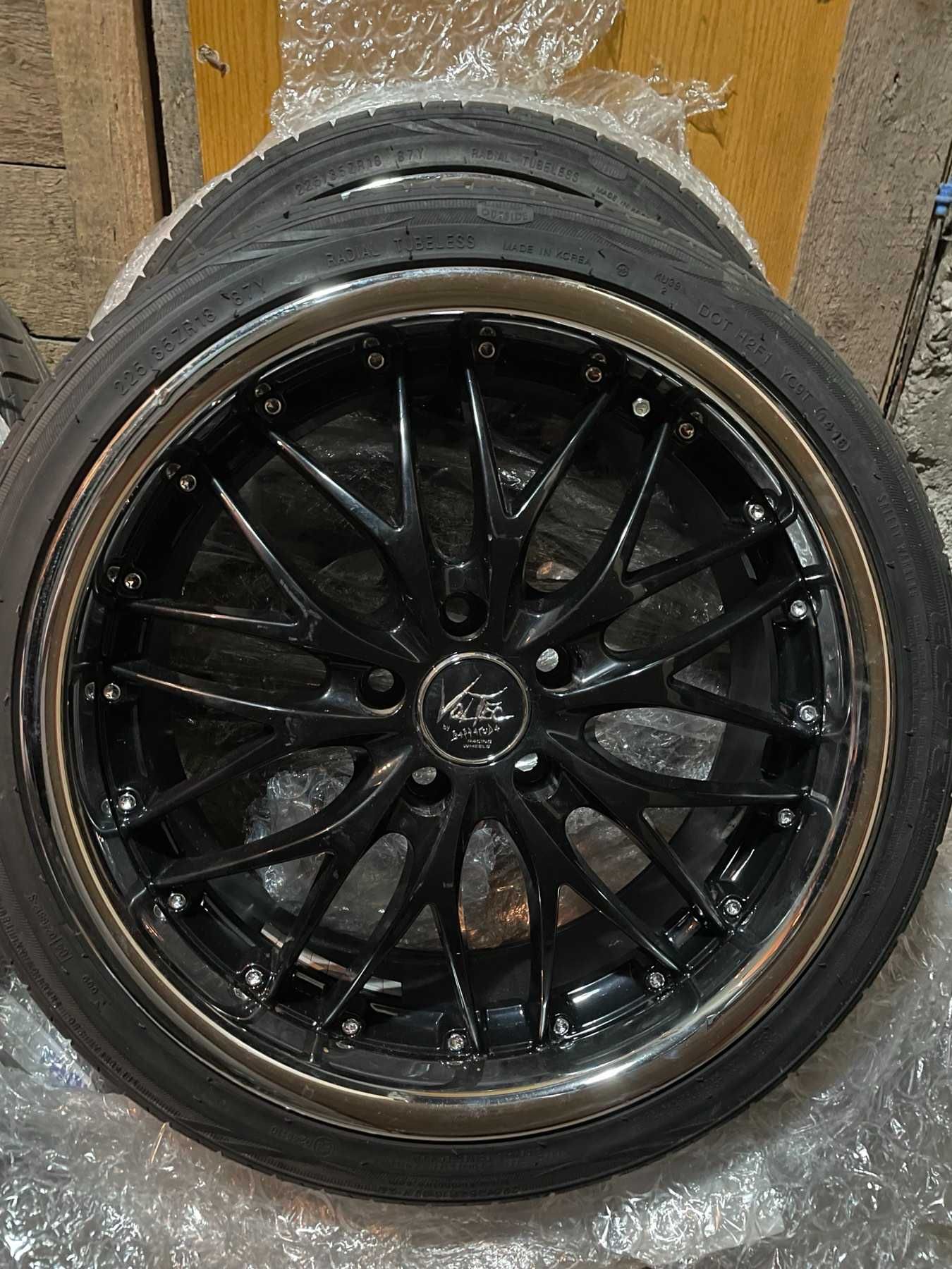Джанти с Гуми 18ки BARRACUDA VoltecT6 - 5x114. 3 ET 38 8J - 67.1