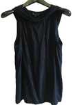 BARBARA BUI Superb Top Gluga Negru Dungi Lurex New Collection Sz: S