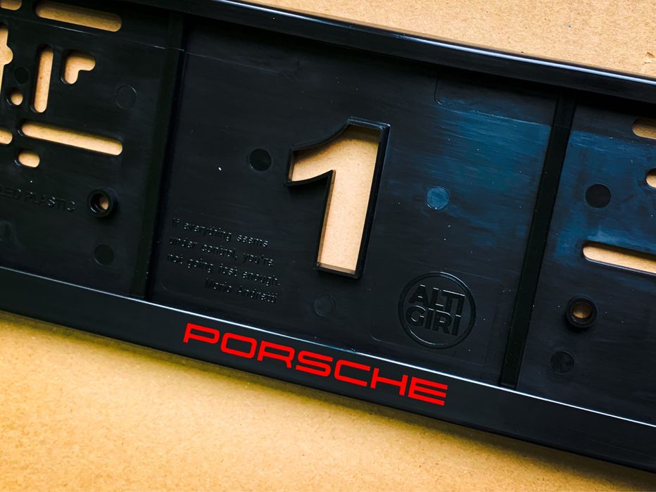 Рамки за номер Порше 911 турбо Кайен ГТС карера 997 4S Porsche 991 FF