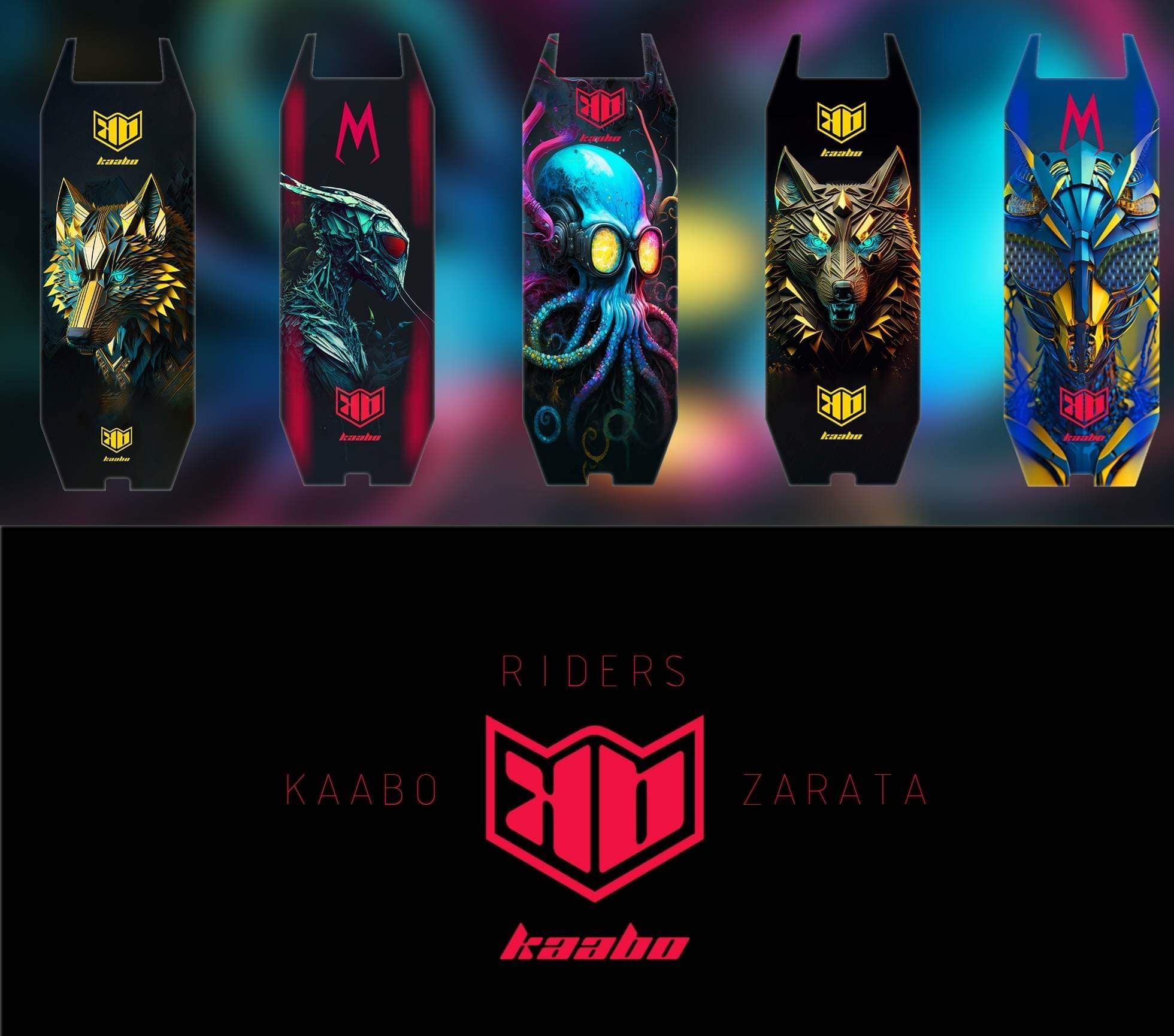 Kaabo Custom SCOOTERS BOARDS за Всички Модели KAABO