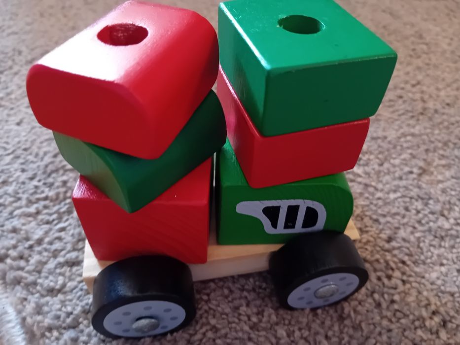 Дървено влакче за сглобяване