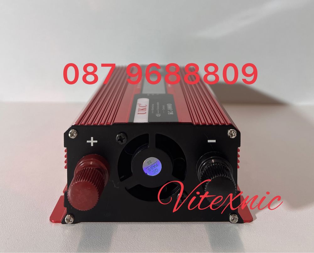 Инвертор UKC с дисплей 12V 220v /24V 220V 500w/1000w/2000w/3000w/4000w