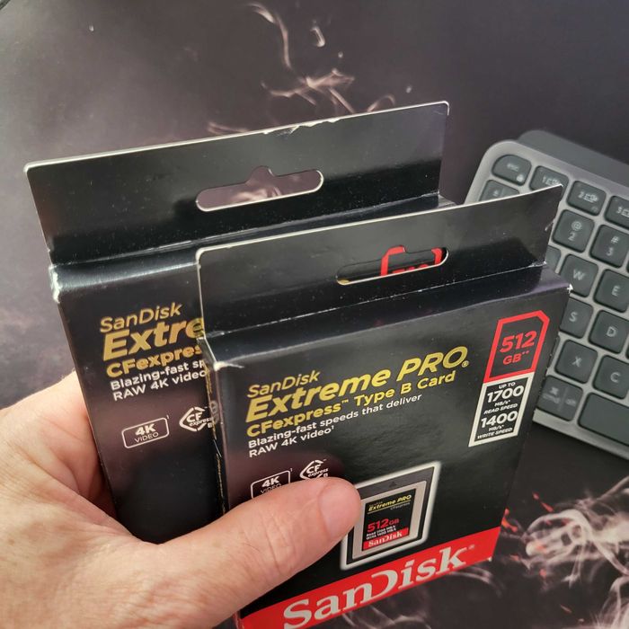 Card Sandisk CF ExpressB 512gb nou sigilat