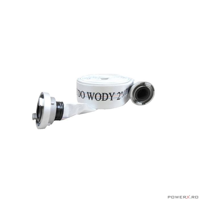 Furtun tip pompieri 2", 20m, Silver