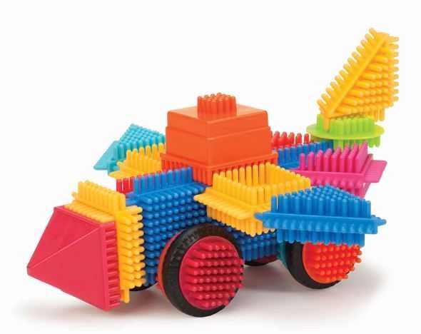 Set cuburi de construit mono blocks - Bristle Blocks