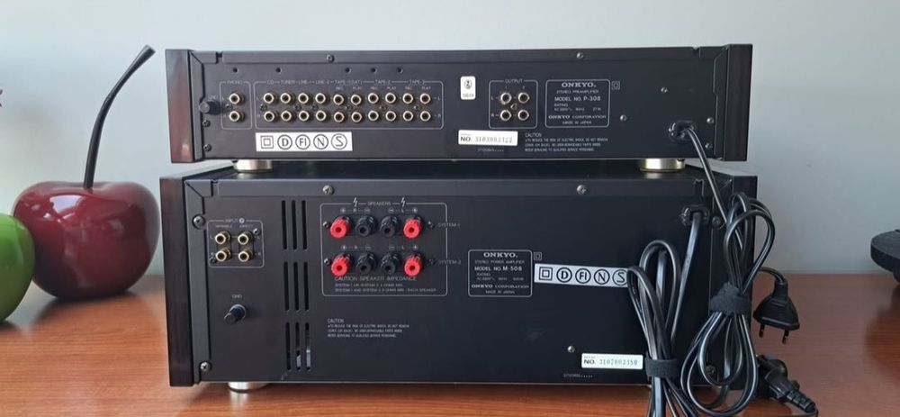 Onkyo Integra M-508 Power Amplificator / P-308 Preamplificator