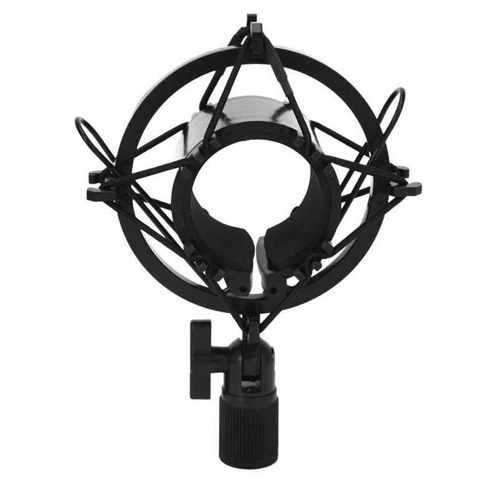 Set brat cu menghina, suport microfon studio cu cap rotativ si filtru