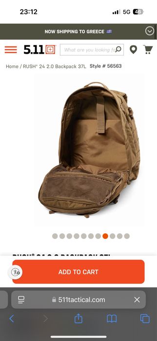 Rucsac 5.11 Rush 24 2.0 37L Kangaroo