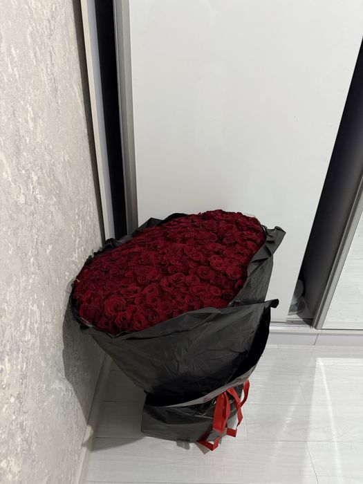 Букет настоящих роз