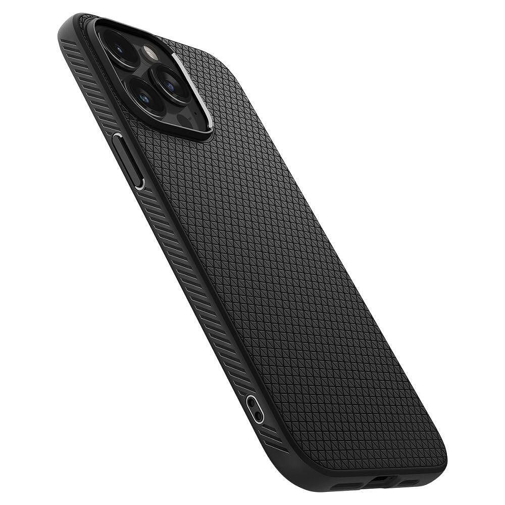 Калъф spigen liquid air за iphone 15 pro max matte black