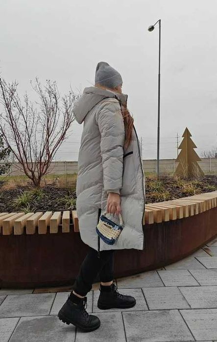 Geantă croșetată unică