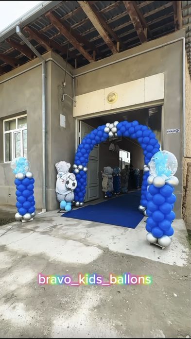Оформления шарами Shar bezaklari