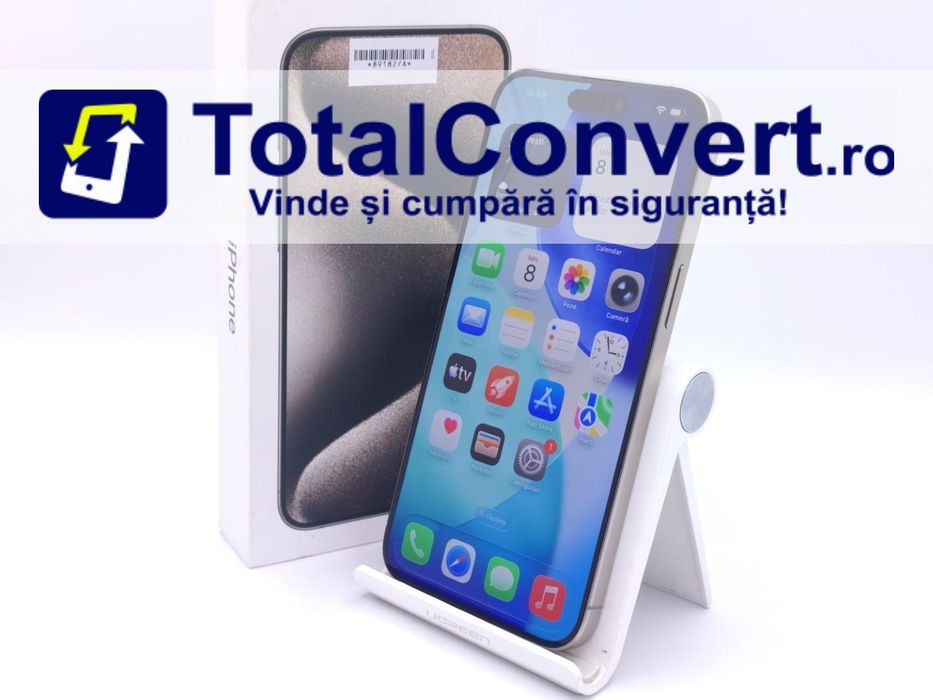 Apple iPhone 15 Pro Max 1TB Natural, Garantie 24 luni | #D89182