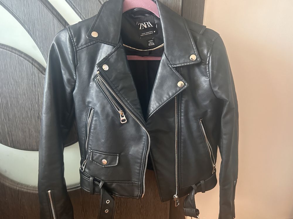 Дамско кожено яке Zara