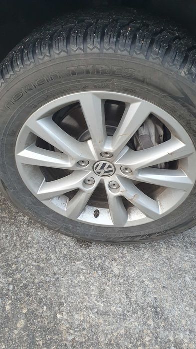 255/55/18 Зимни Гуми за джип с джанти 18" 5x130 за Touareg, Q7,cayenne