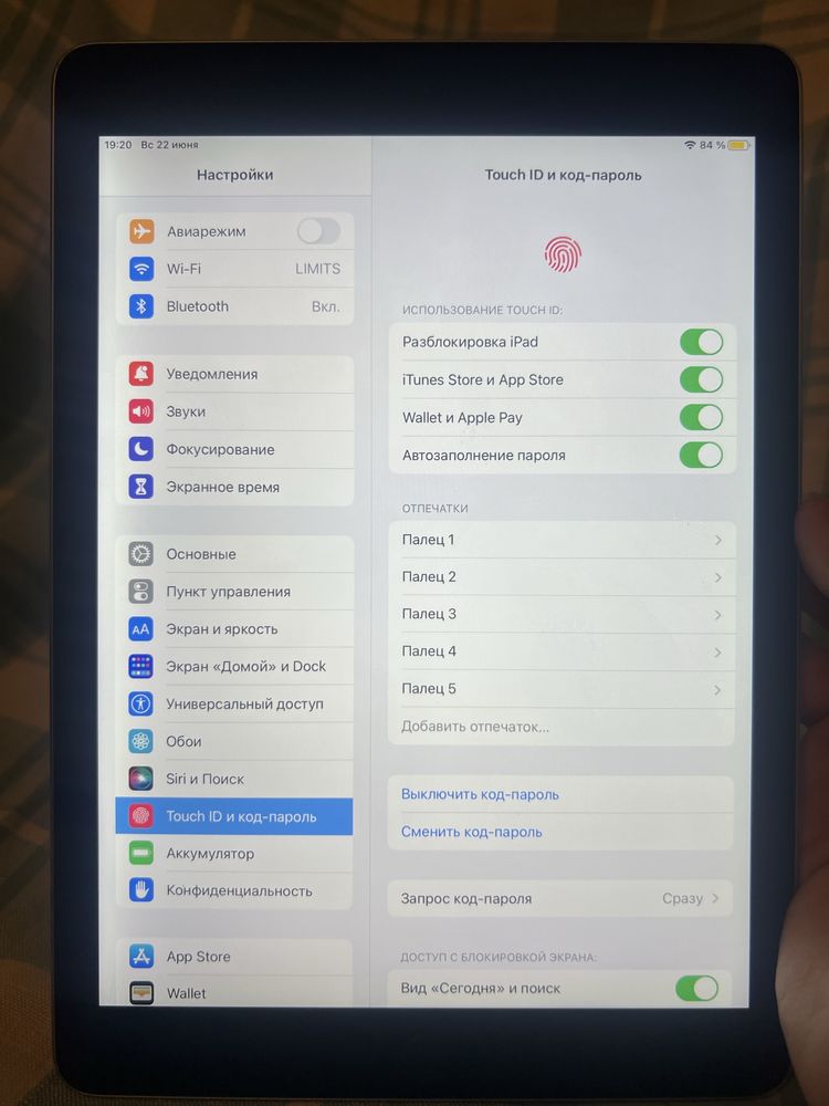 iPad Air 2 Korobka document