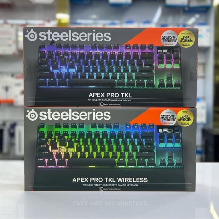 Steelseries APEX PRO TKL (2023) Проводная Клавиатура (1шт)