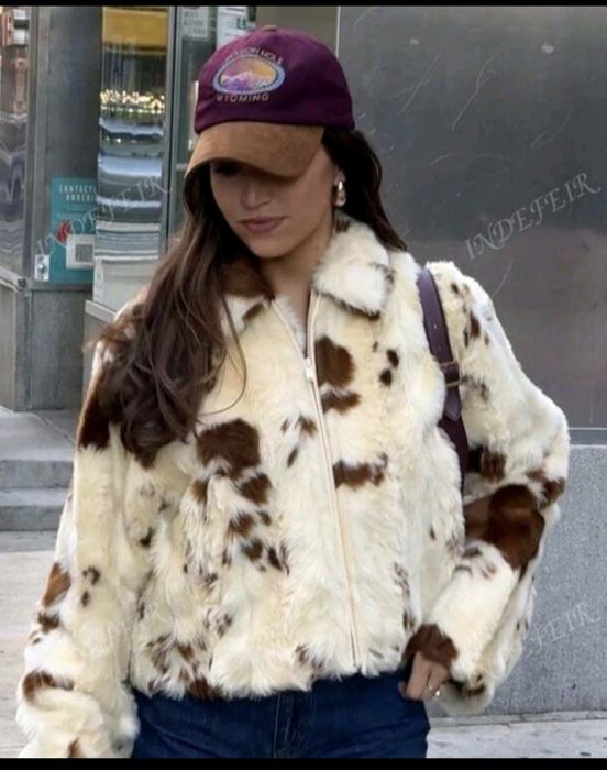 Палто принт по модел на Зара