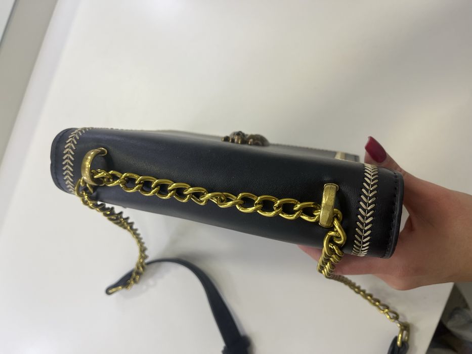 Черна и кафява чанта