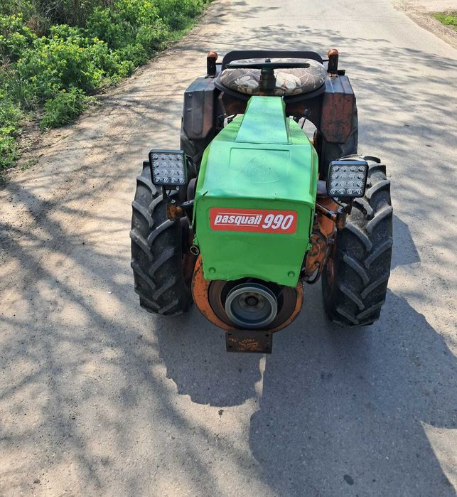 Pasquali model 990 cu aparat de bilonat + freza + plug