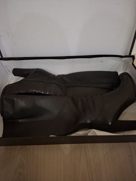 Зимние  сапоги из натуральной кожи