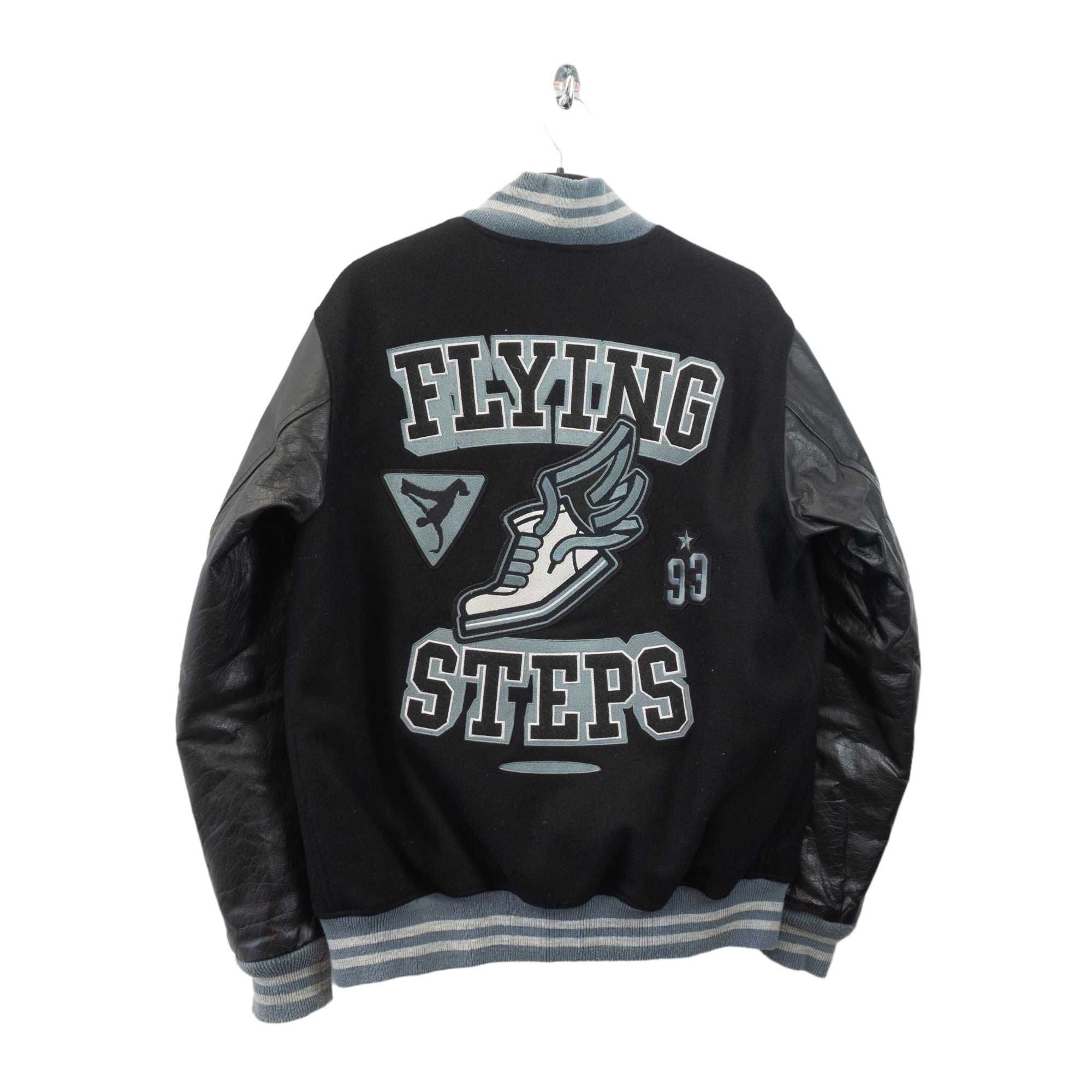 Flying Steps Vintage Varsity Jacket - винтидж бейзболно яке - M