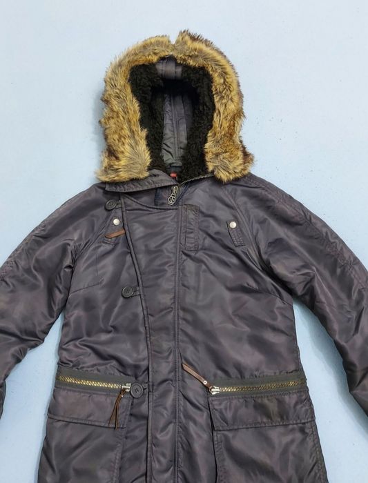 Geaca DIESEL parka, de iarnă, jacheta impermeabilă, mărimea S, de dame