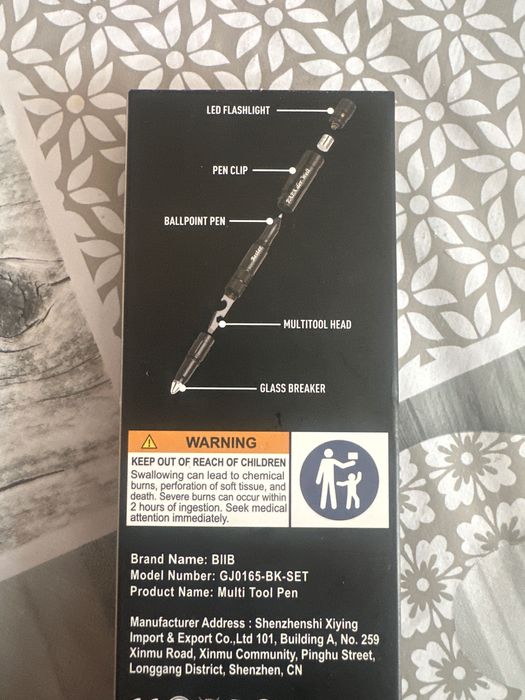 Pix Lanternă tactical pen