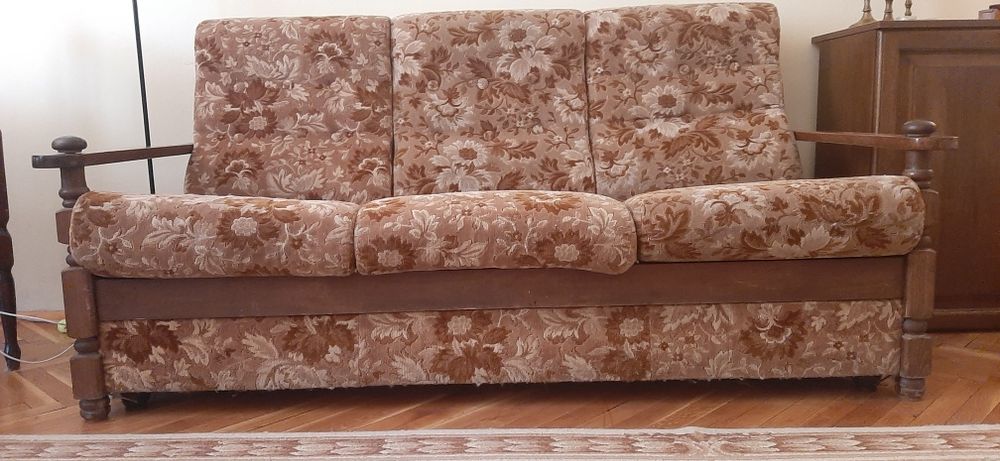 За ценители - уникален разтегателен диван и фотьойл