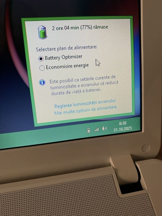 Laptop Packard-bell display 15,6 led,500gb mem,4gb ram,baterie buna.